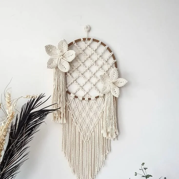 Misty çiçekli çember dekor